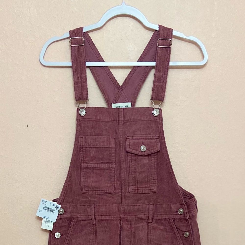 American Eagle Stovepipe Corduroy Overall - Picture 4 of 8